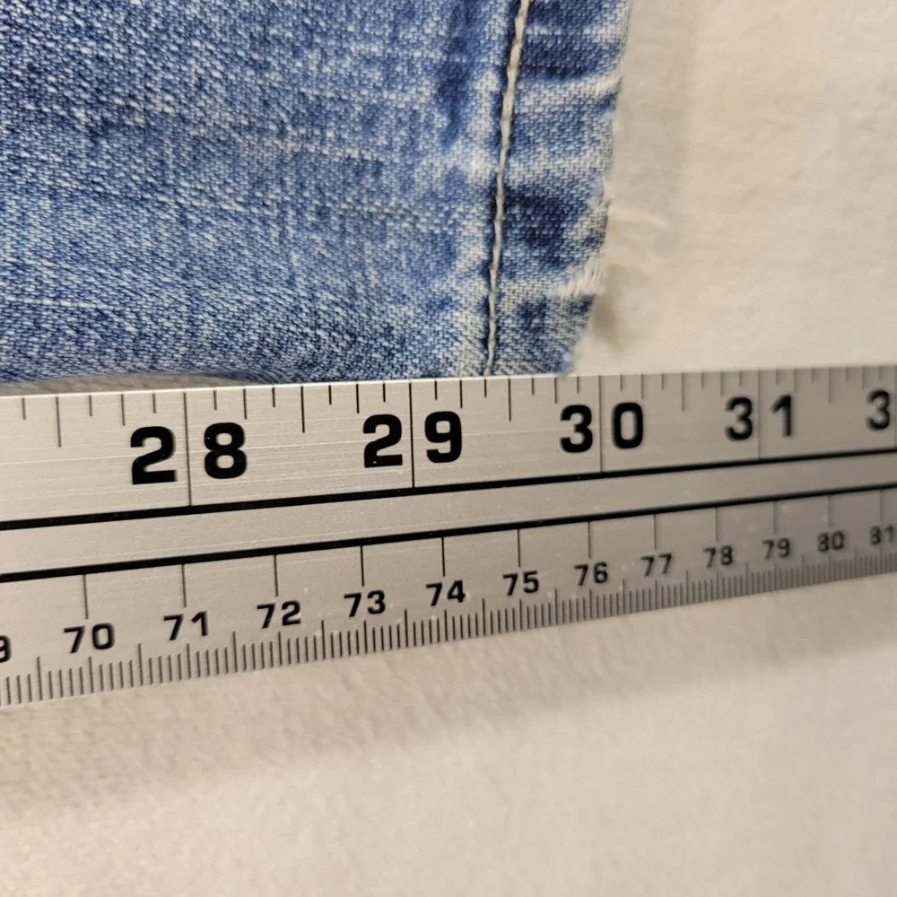 Lee Dungarees Carpenter Jeans Mens 32x30 Blue Denim Straight Utility Workwear